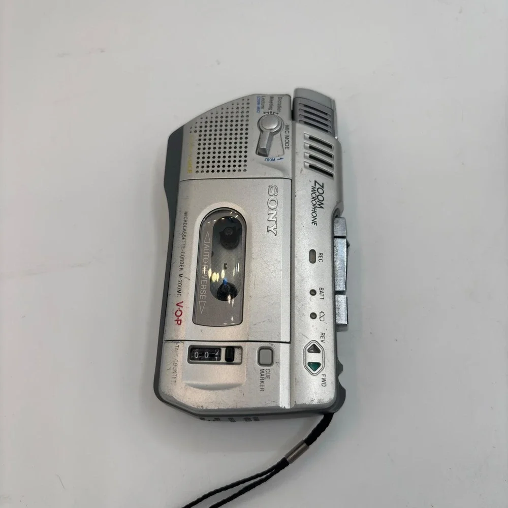 Sony Microcassette Recorder Lot M-200MC / M-430 / M-425‎ For Parts or Repair